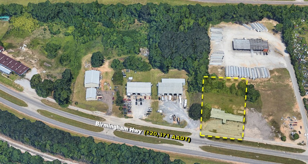 2840 Birmingham Hwy, Montgomery, AL à vendre - Photo principale - Image 1 de 2