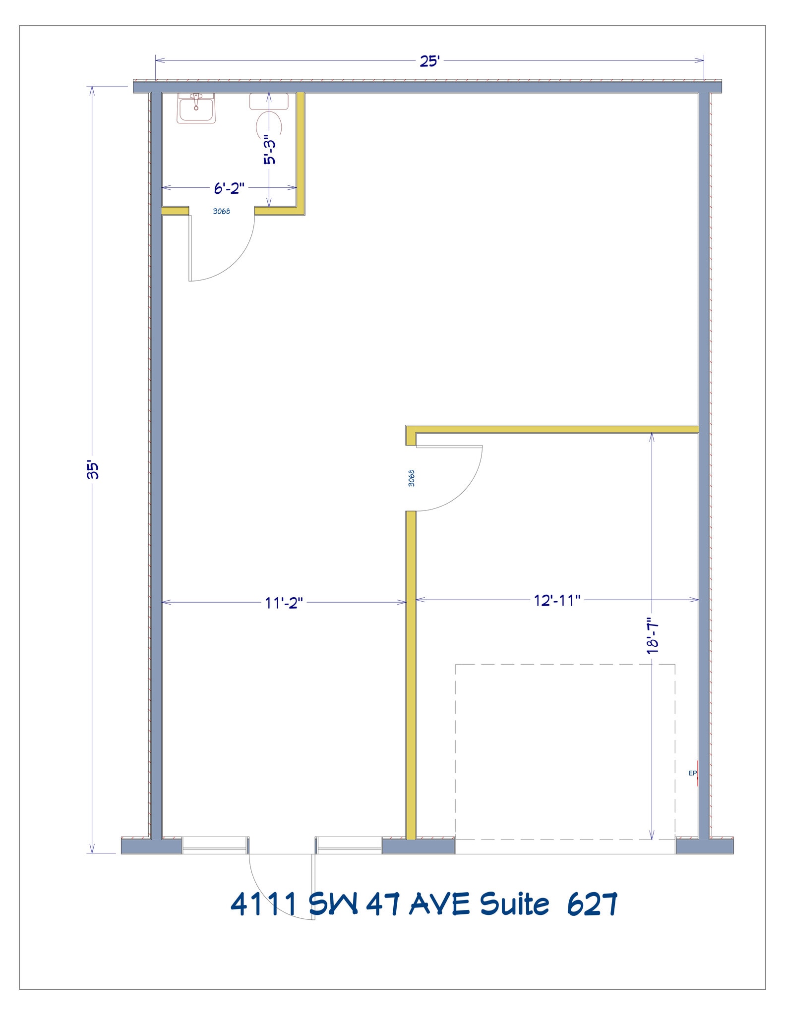 4101 SW 47th Ave, Davie, FL à louer Plan de site- Image 1 de 1