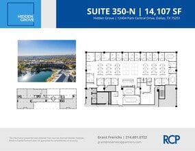 12404 Park Central Dr, Dallas, TX for lease Floor Plan- Image 1 of 12