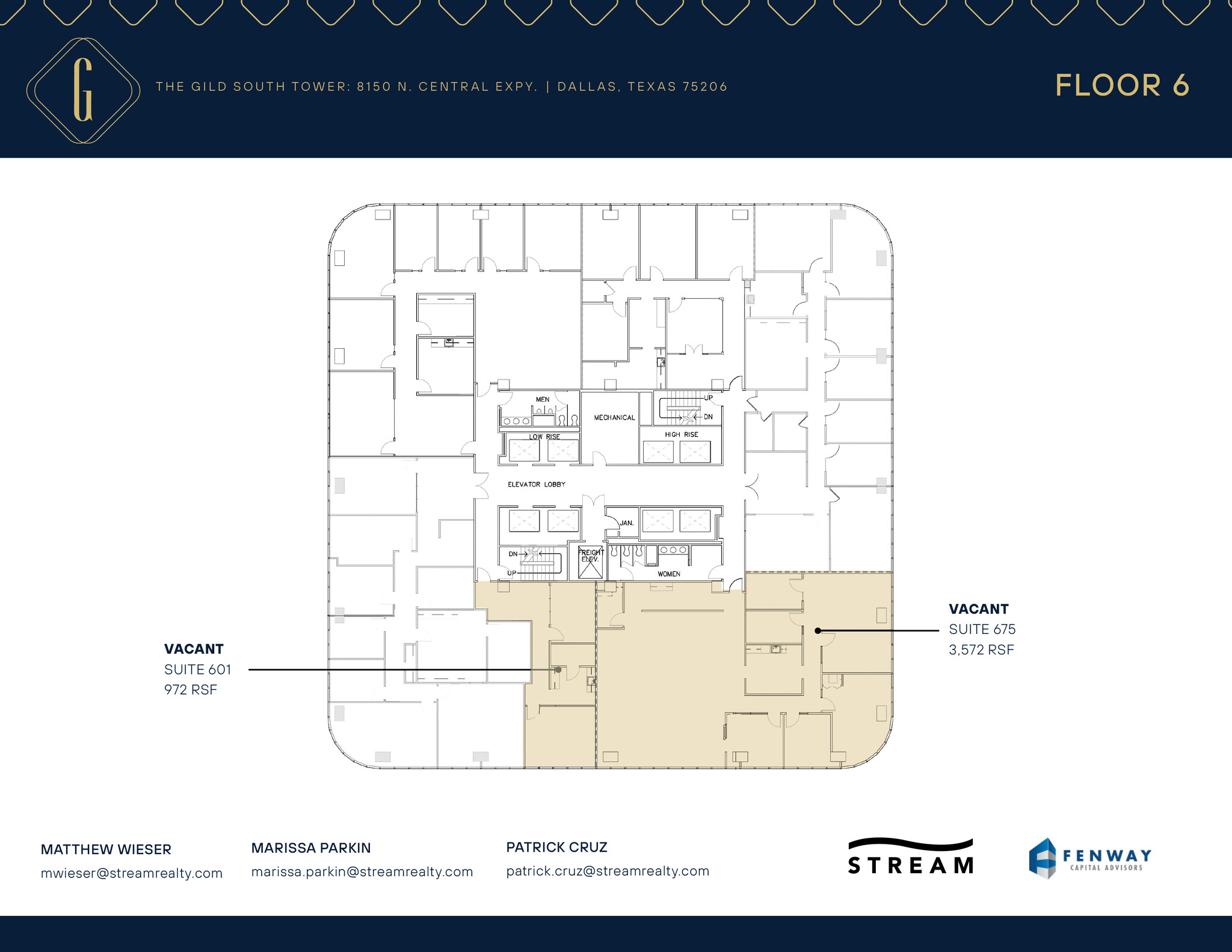 8350 N Central Expy, Dallas, TX for lease Floor Plan- Image 1 of 1