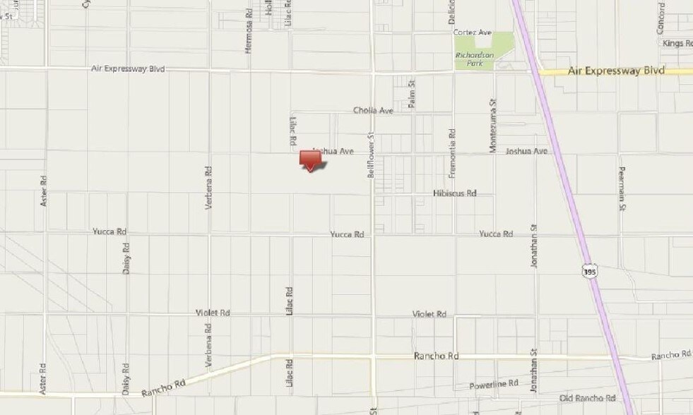 Bellflower St, Adelanto, CA à vendre - Aérien - Image 3 de 16