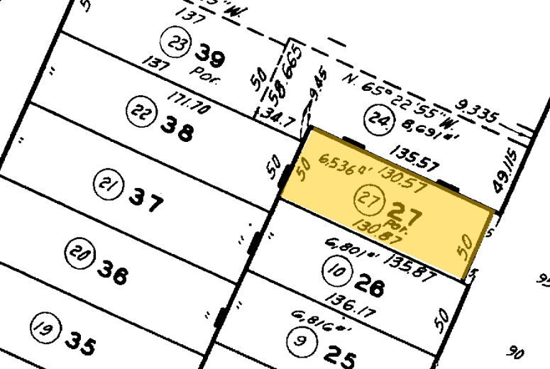 1153 Crenshaw Blvd, Los Angeles, CA à louer - Plan cadastral - Image 2 de 2