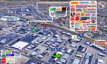 15329 Bonanza Rd, Victorville, CA - Aerial map view