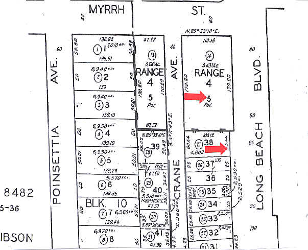 505 S Long Beach Blvd, Compton, CA à louer - Plan cadastral - Image 2 de 5