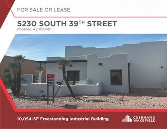 Plus de détails pour 5230 S 39th St, Phoenix, AZ - Industriel à louer