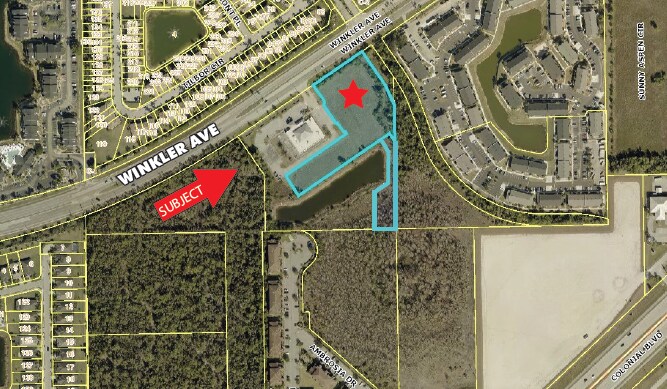 3990 Winkler Ave, Fort Myers, FL à vendre Aérien- Image 1 de 3