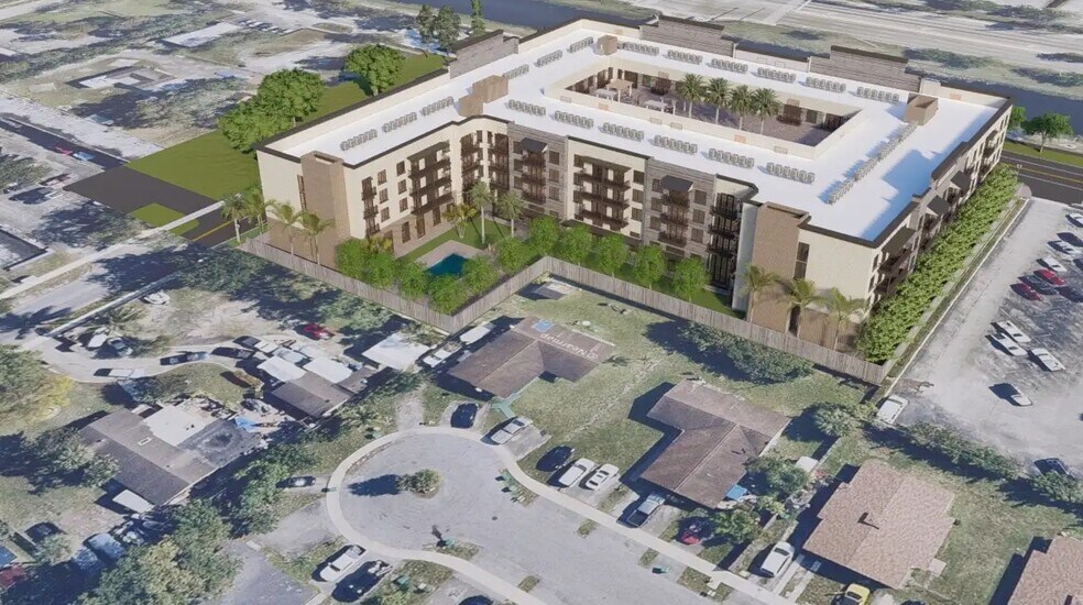 6101-6143 Orange Dr, Davie, FL à vendre - Aérien - Image 2 de 4