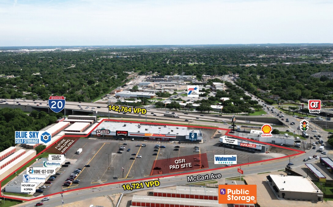 McCart Avenue & I-20, Fort Worth, TX for lease Primary Photo- Image 1 of 6
