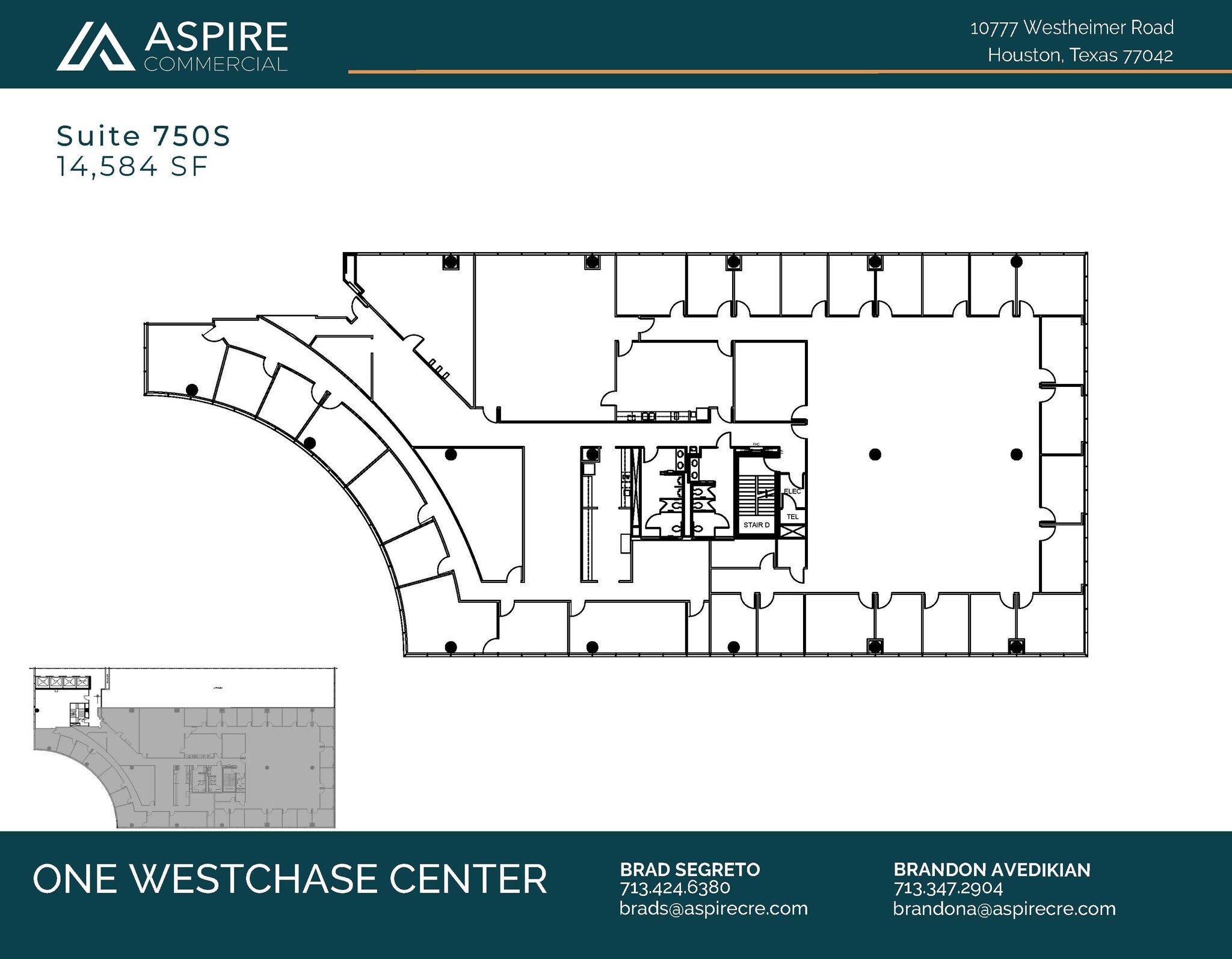 10777 Westheimer Rd, Houston, TX for lease Floor Plan- Image 1 of 2