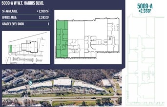 5009-5015 W WT Harris Blvd, Charlotte, NC for lease Floor Plan- Image 1 of 1