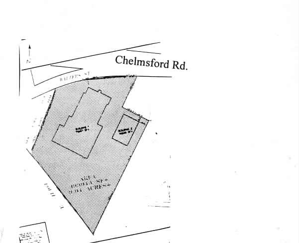 100 Chelmsford Rd, Billerica, MA for lease - Plat Map - Image 2 of 2