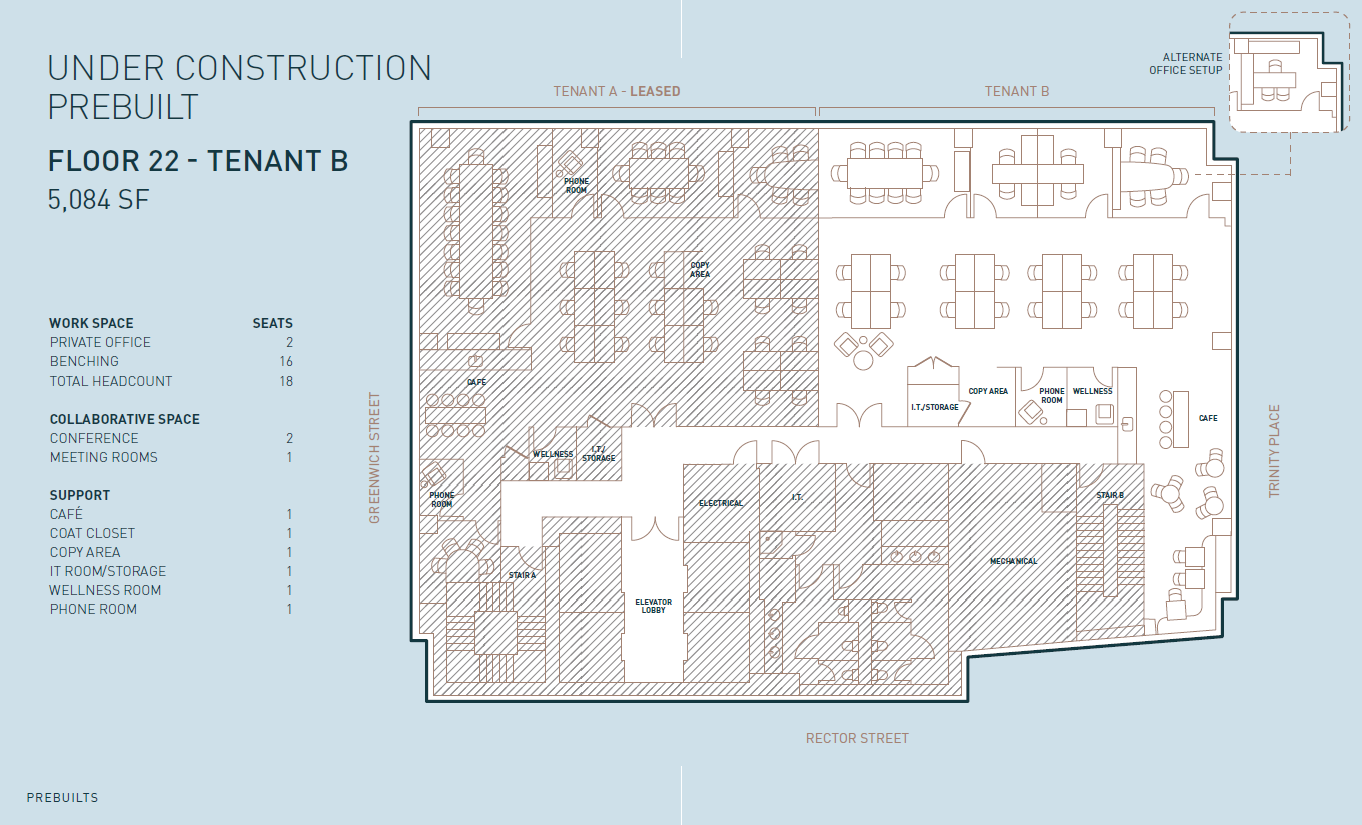 107 Greenwich St, New York, NY for lease Floor Plan- Image 1 of 12