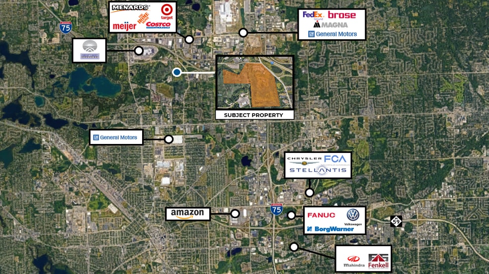 3951-3971 Joslyn Rd, Auburn Hills, MI for sale - Building Photo - Image 1 of 3