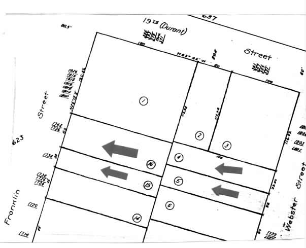 1736 Franklin St, Oakland, CA for lease - Plat Map - Image 2 of 9