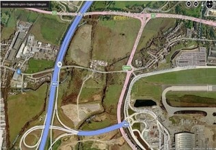 556 Bath Rd, West Drayton, MDS - Aérien  Vue de la carte