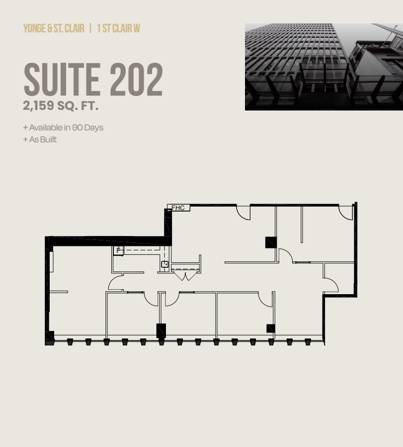 1 St Clair Ave W, Toronto, ON for lease Floor Plan- Image 1 of 1