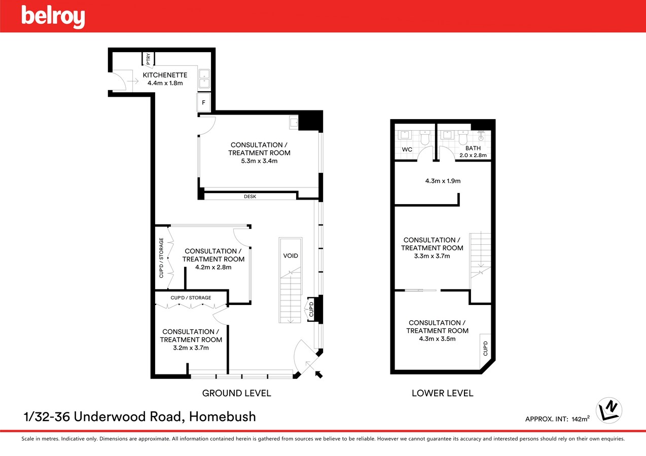 32-36 Underwood Rd, Homebush, NSW 2140 - Unit Shop 1 - - Floor Plan - Image 1 of 4