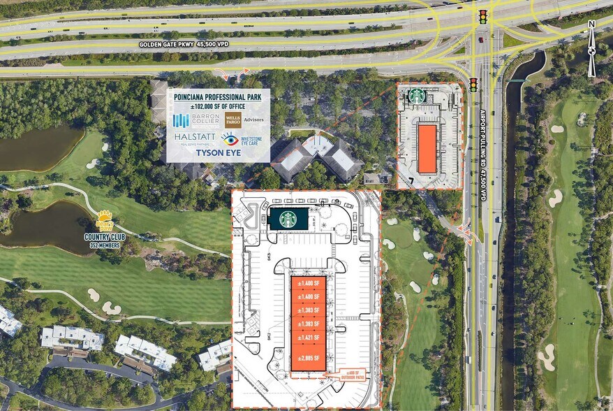 2600 Golden Gate Pky, Naples, FL à louer - Aérien - Image 2 de 7