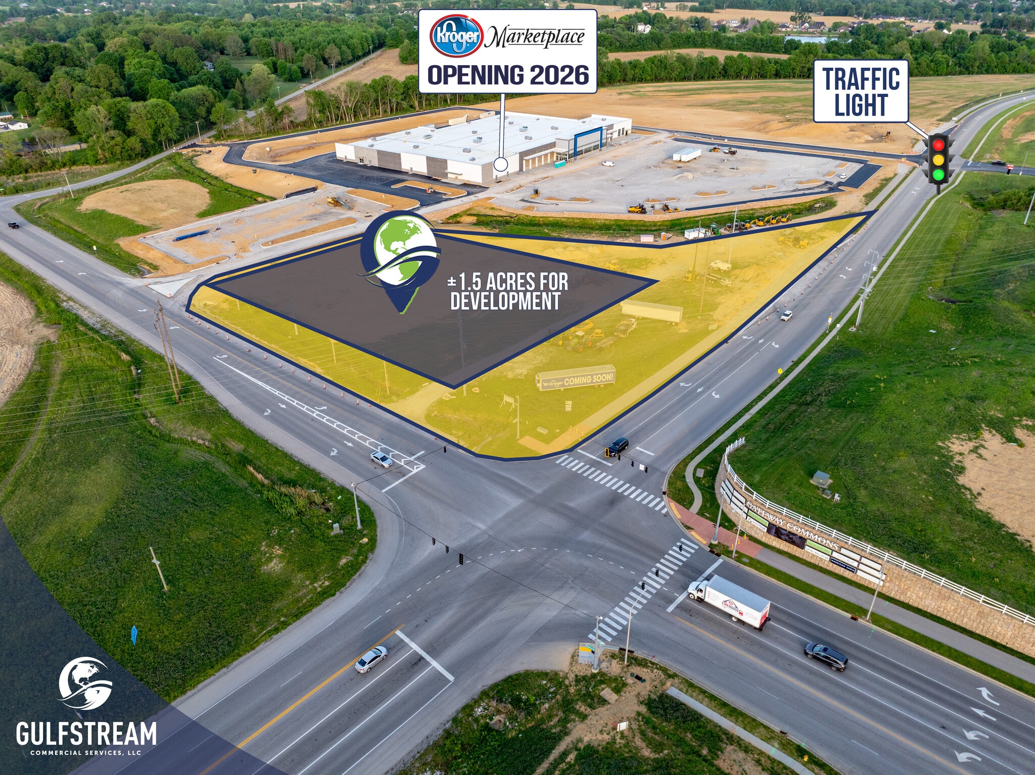 3401 Hayden Rd, Owensboro, KY for lease Aerial- Image 1 of 4