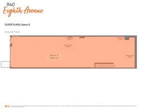 940 Eighth Ave, New York, NY for lease Site Plan- Image 1 of 3