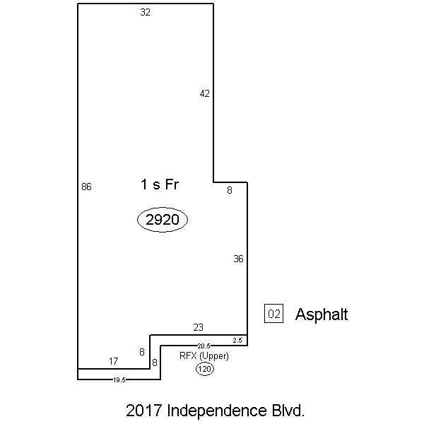 2017 Independence Blvd, Virginia Beach, VA à louer Plan d’étage- Image 1 de 1