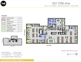 551 Fifth Ave, New York, NY for lease Floor Plan- Image 2 of 2