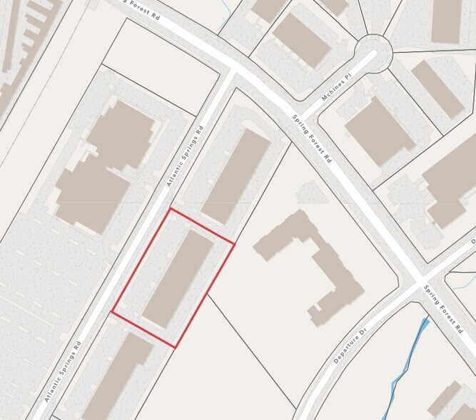 5500 Atlantic Springs Rd, Raleigh, NC à louer - Plan cadastral - Image 2 de 2