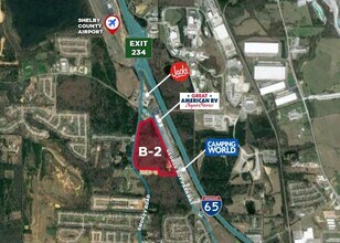 0 George Roy Parkway Pky, Calera, AL - AÉRIEN  Vue de la carte
