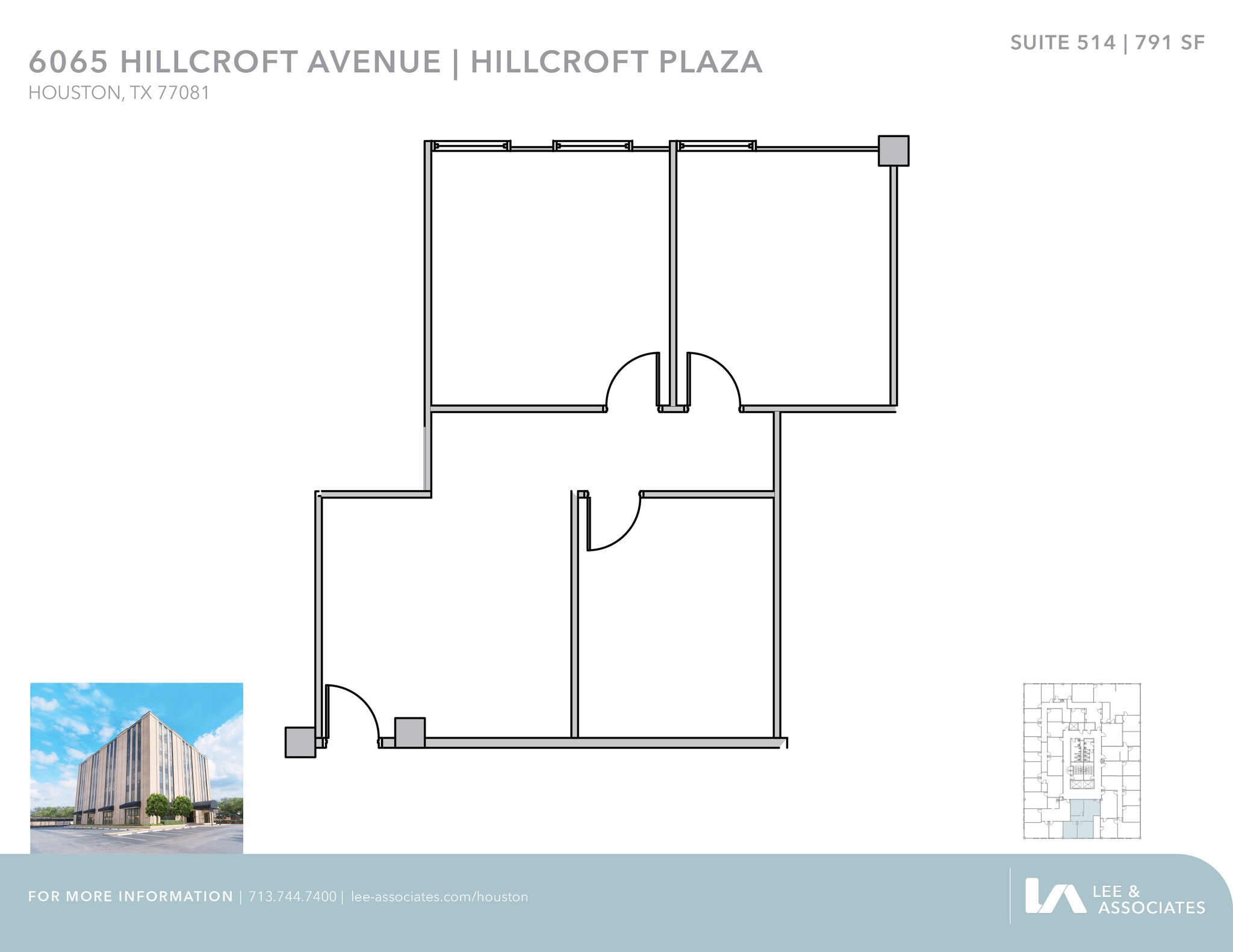 6065 Hillcroft Ave, Houston, TX for lease Floor Plan- Image 1 of 1