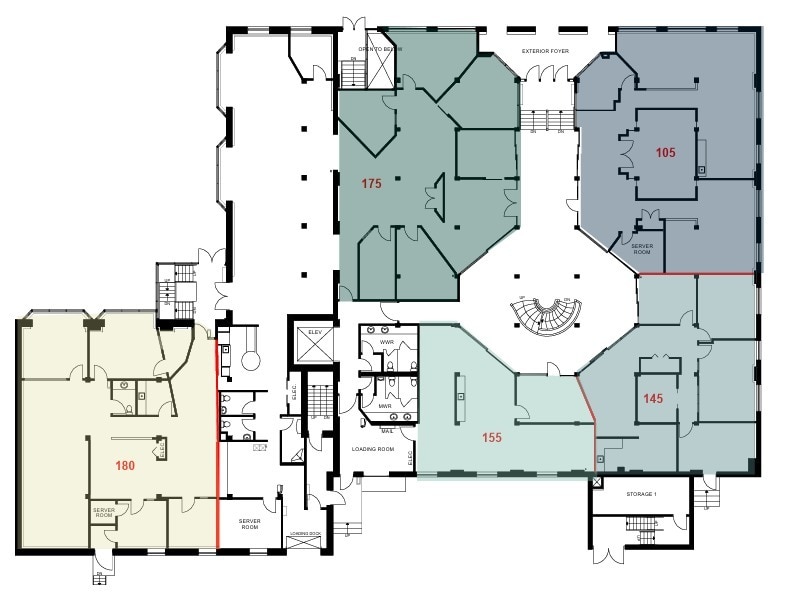 601-611 10th Ave SW, Calgary, AB for lease Floor Plan- Image 1 of 1