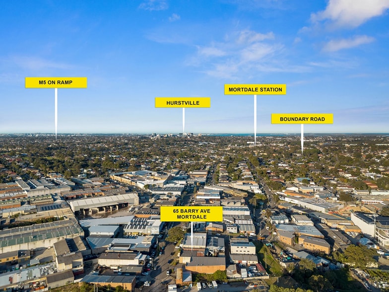 65 Barry Ave, Mortdale for sale - Aerial - Image 2 of 12