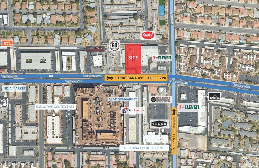 1650 E Tropicana Ave, Las Vegas, NV à vendre - Photo du bâtiment - Image 1 de 1