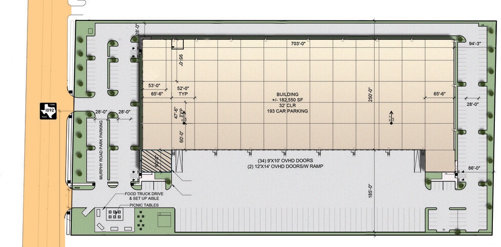 12439-12515 Murphy Rd, Stafford, TX for sale - Site Plan - Image 2 of 2