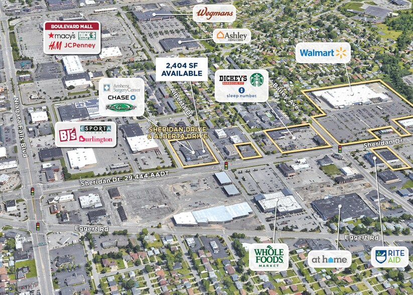 3122 Sheridan Dr, Amherst, NY à louer - Aérien - Image 2 de 2