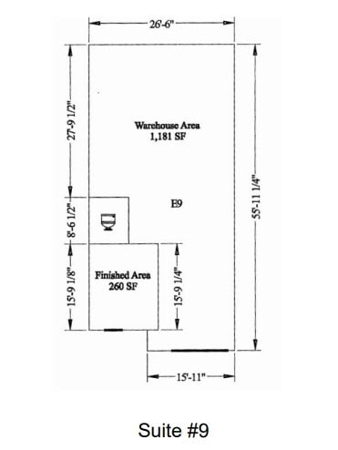 5000 W Oakey Blvd, Las Vegas, NV à louer Plan d’étage- Image 1 de 1