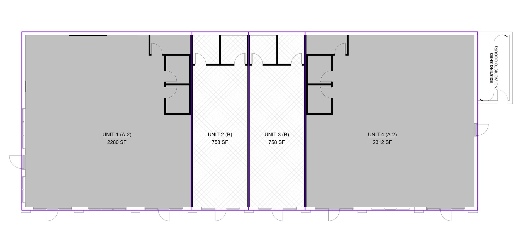 704 Main St, Longmont, CO à louer Plan d’étage- Image 1 de 1