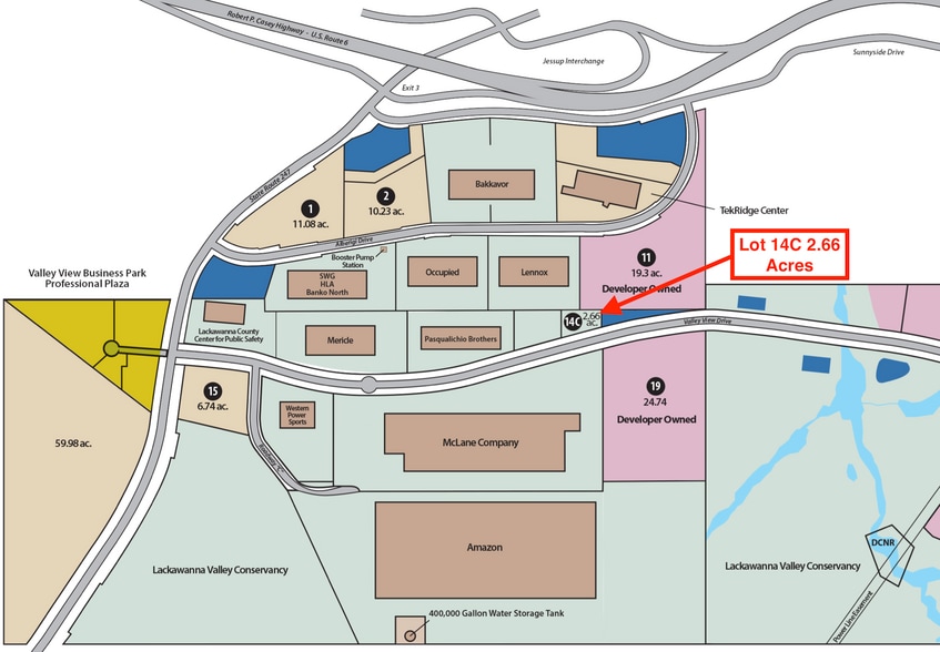 Lot 14C Valley View Drive, Jessup, PA à vendre - Photo du bâtiment - Image 1 de 5