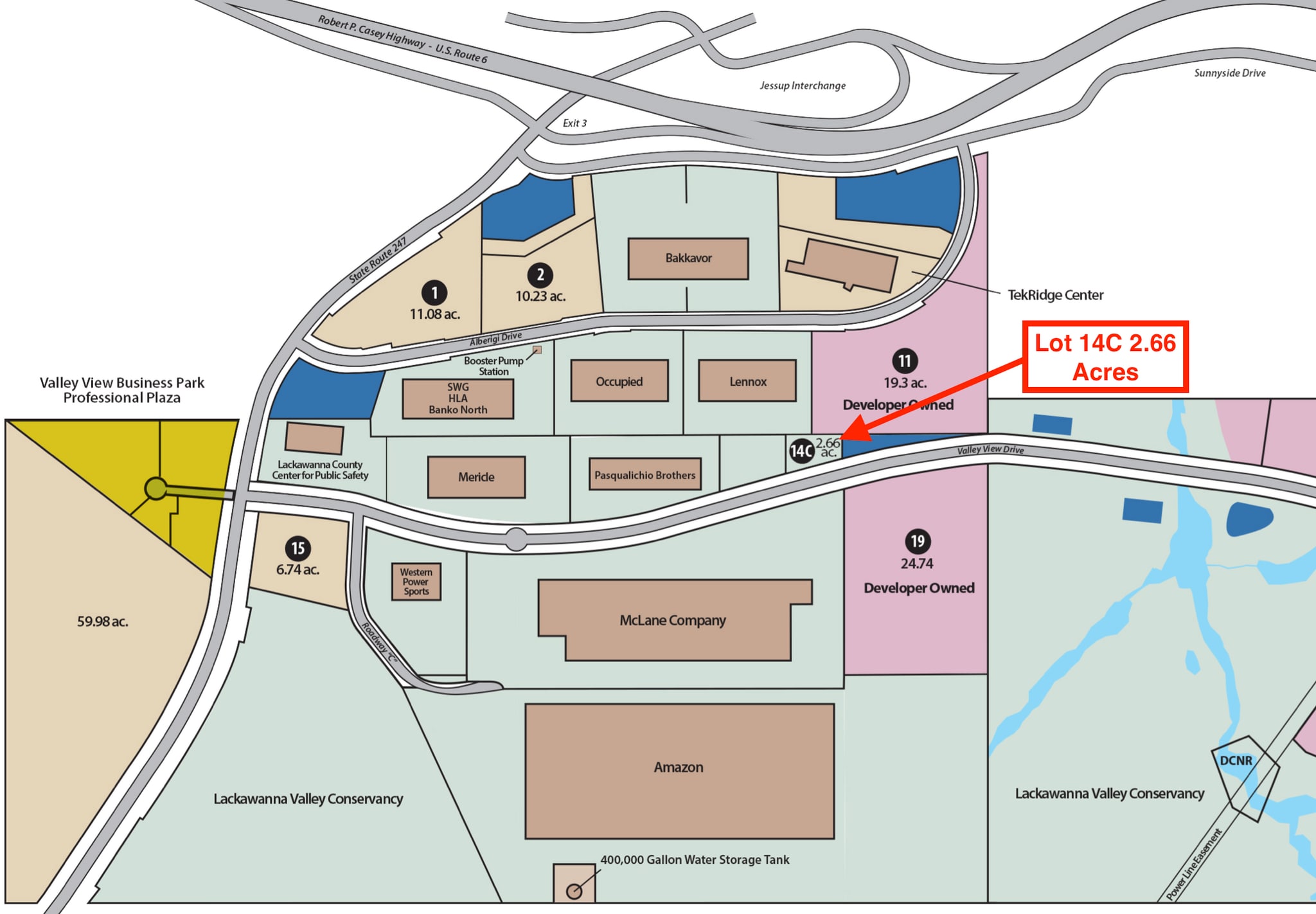 Lot 14C Valley View Drive, Jessup, PA à vendre Photo du bâtiment- Image 1 de 6