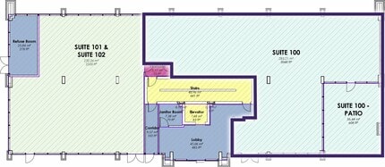 481 Taunton Rd W, Oshawa, ON à louer Plan d’étage- Image 1 de 1