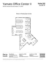 999-1001 W Yamato Rd, Boca Raton, FL à louer Plan d’étage- Image 1 de 7