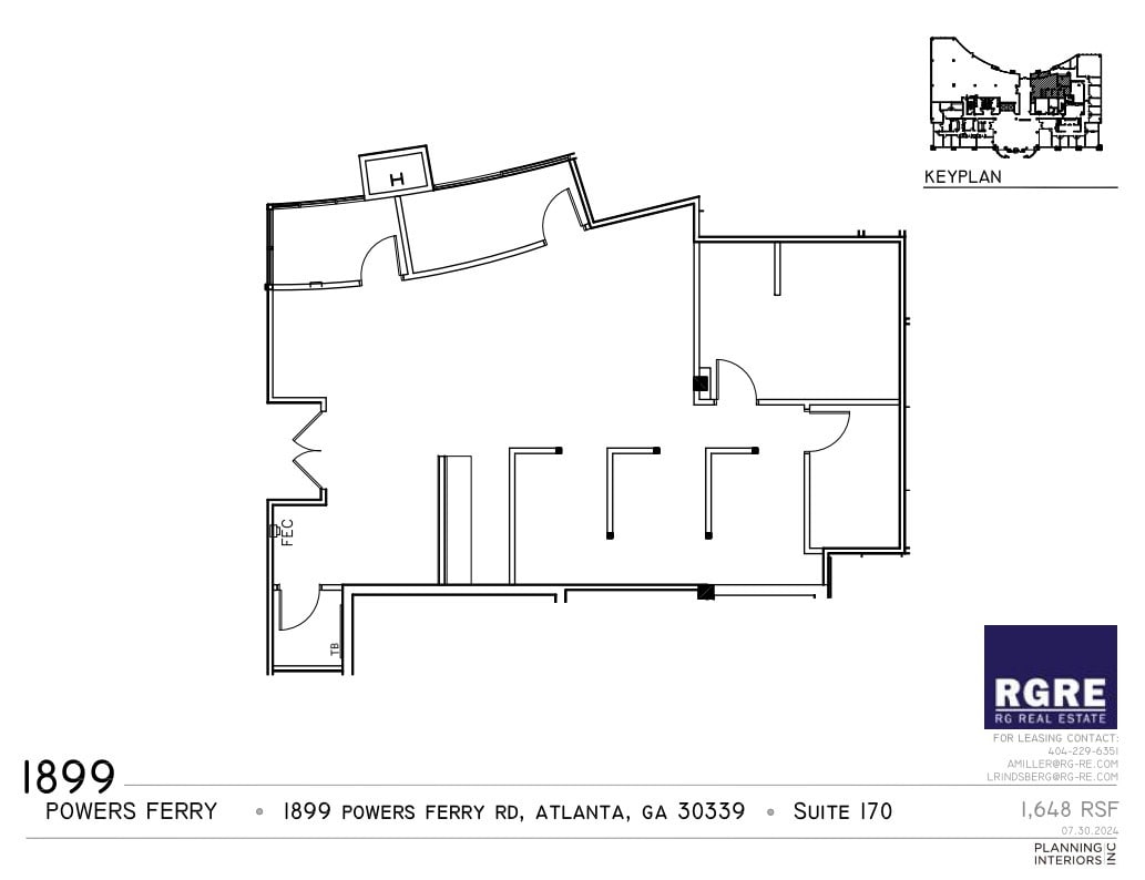 1899 Powers Ferry Rd SE, Atlanta, GA à louer Plan d’étage- Image 1 de 1