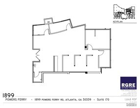 1899 Powers Ferry Rd SE, Atlanta, GA à louer Plan d’étage- Image 1 de 1