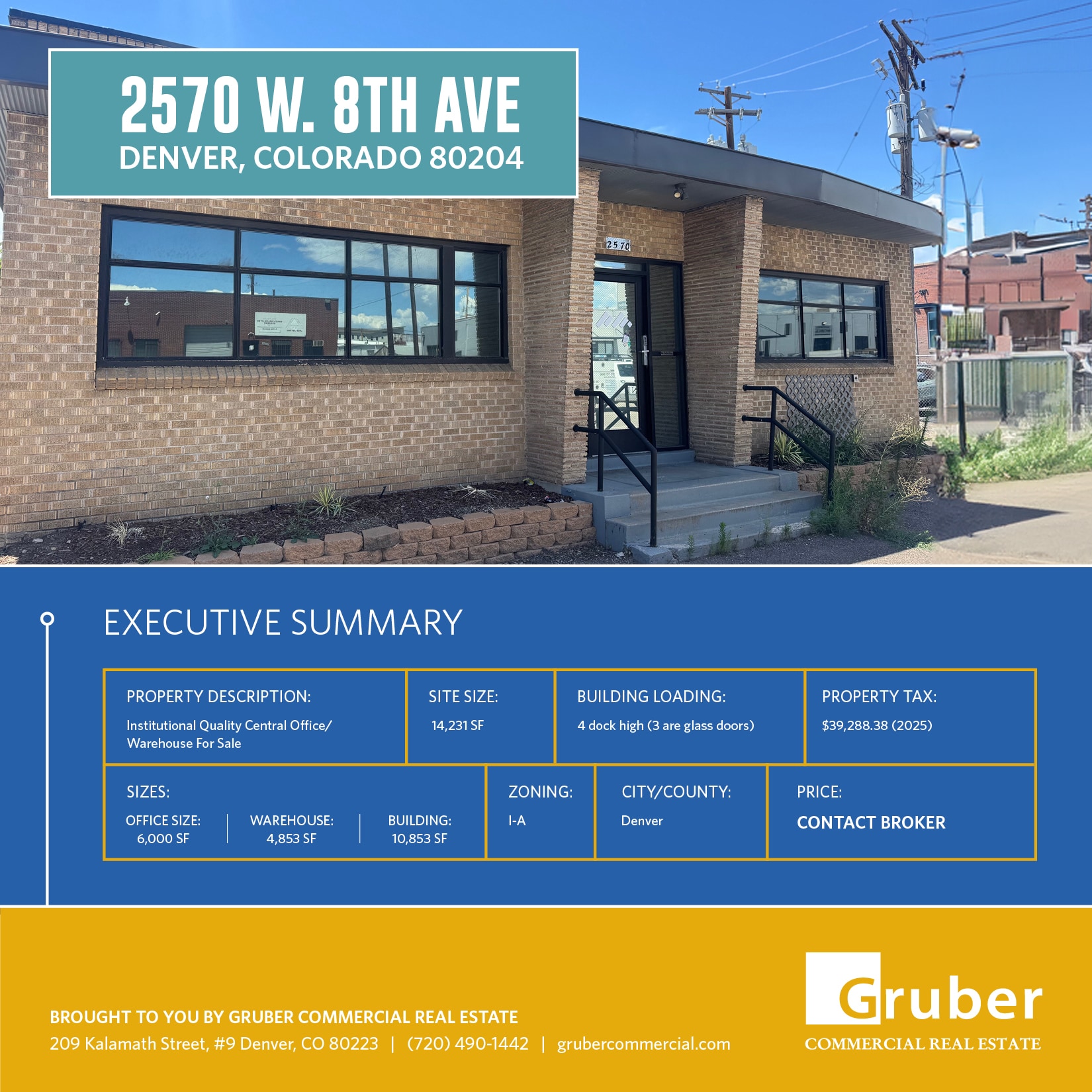 2570 W 8th Ave, Denver, CO for sale Building Photo- Image 1 of 20