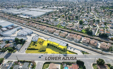 9350 Lower Azusa Rd, Temple City, CA - aerial  map view - Image1