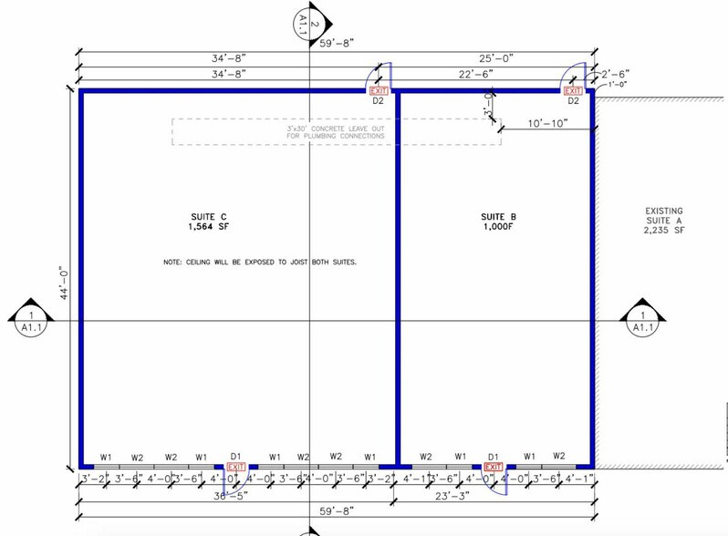 11900 Elam Rd, Balch Springs, TX à louer - Plan d’étage - Image 2 de 3