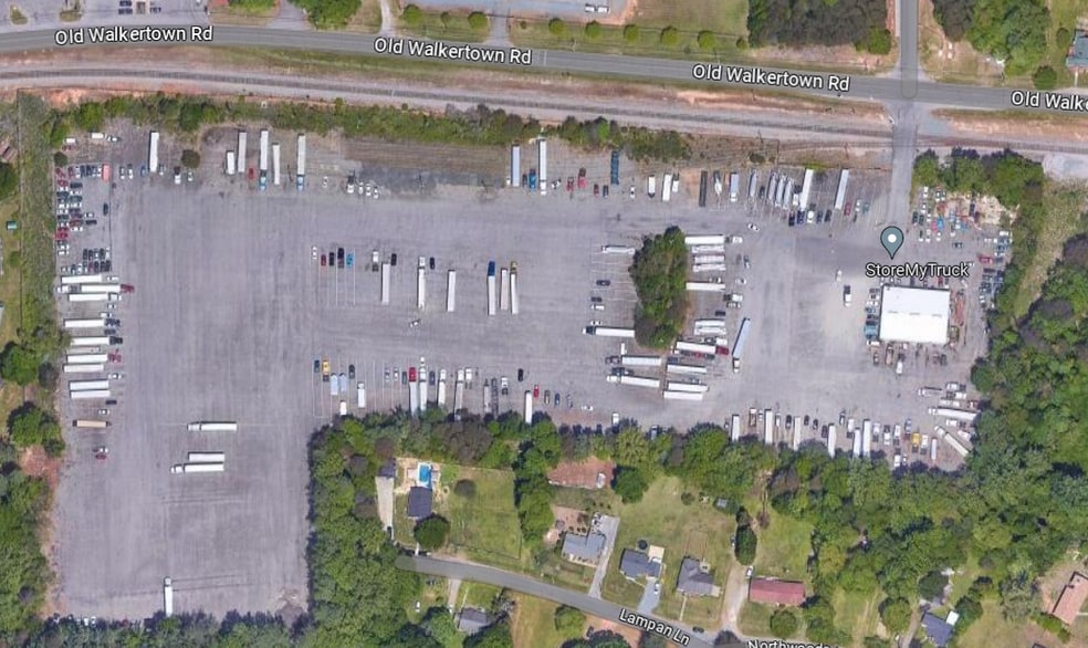 5035 Old Walkertown Rd, Winston-Salem, NC for lease - Aerial - Image 2 of 3