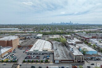 1031-1033 N Cicero Ave, Chicago, IL - AÉRIEN Vue de la carte