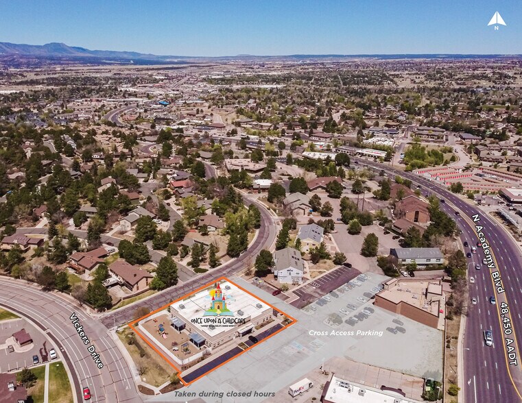 2110 Vickers Dr, Colorado Springs, CO for sale - Aerial - Image 3 of 7