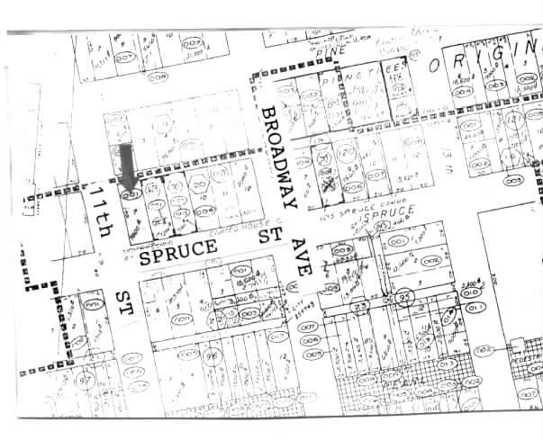 1105 Spruce St, Boulder, CO à louer - Plan cadastral - Image 2 de 5