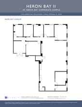 11555 Heron Bay Blvd, Coral Springs, FL for lease Floor Plan- Image 1 of 1